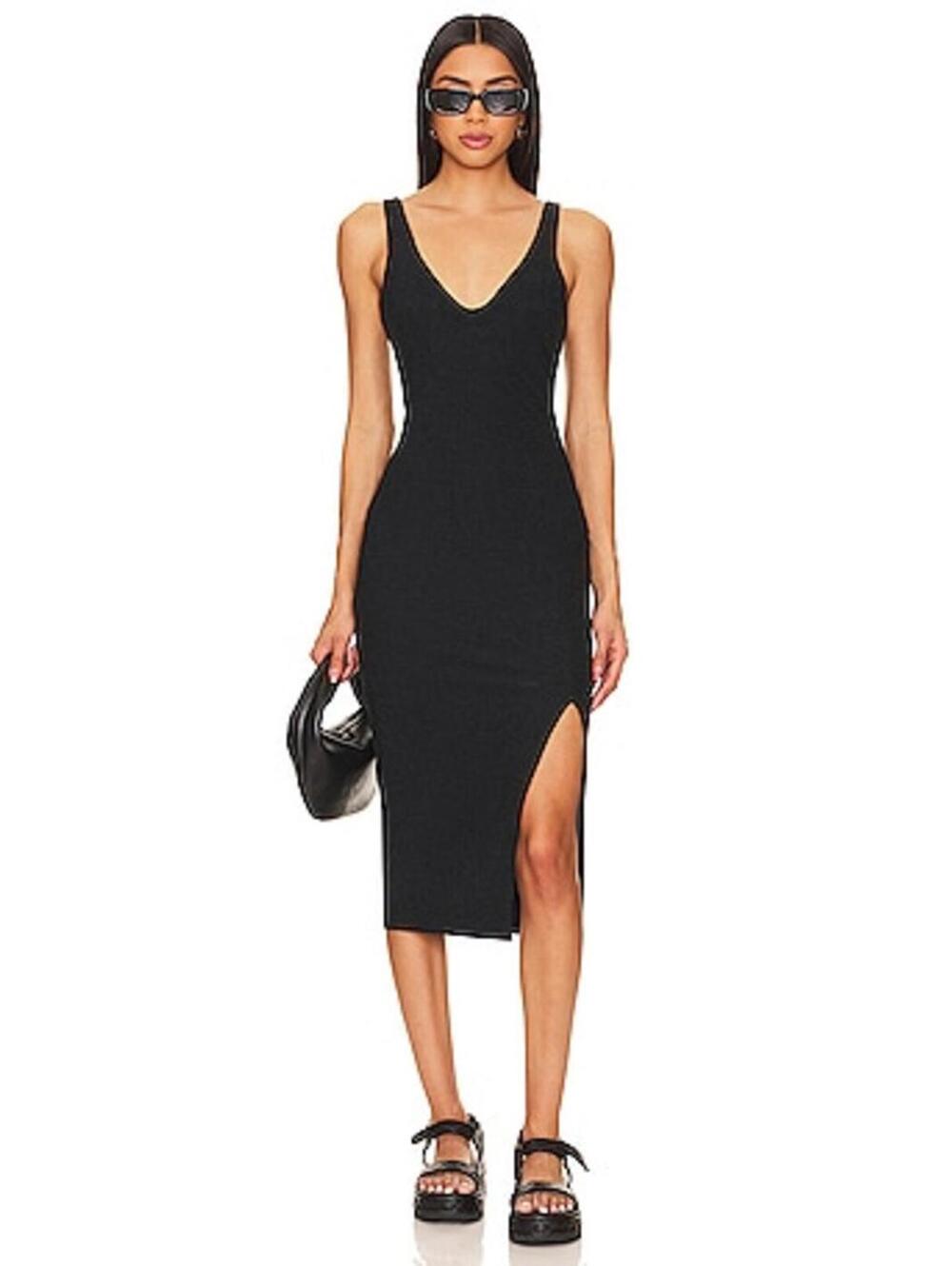 Beyond Yoga NWT Midi Dress with Side Slit Size S